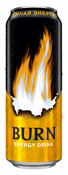 Напиток Burn Темный 0.49л
